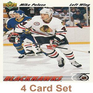 Mike Peluso Hockey Card Collection